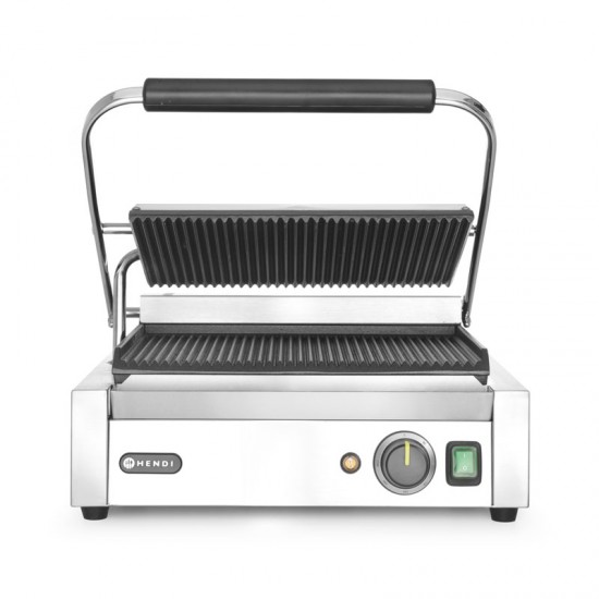 Hendi Panini Grill Ribbed Top & Bottom