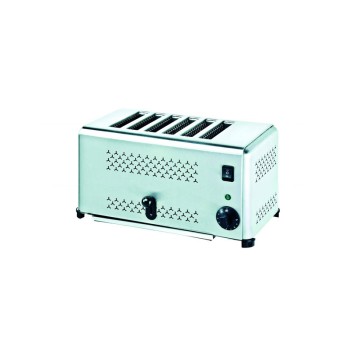 CaterChef 6 Slot Toaster S/S