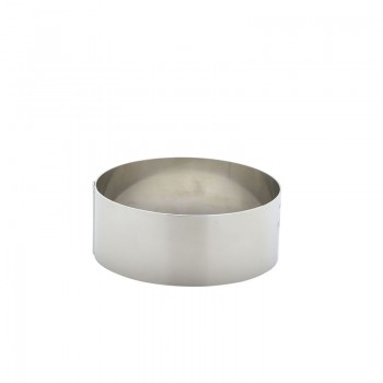 Stainless Steel Mousse Ring Lrg