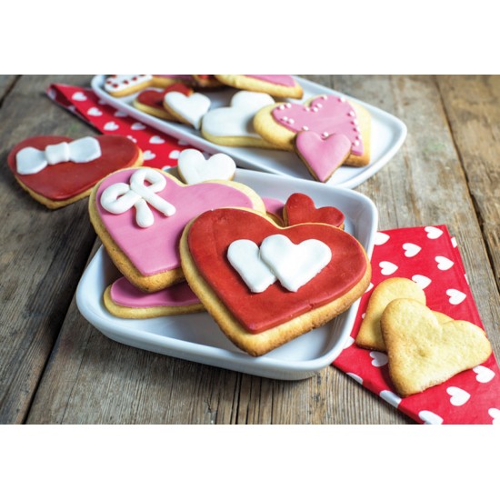 Paderno Heart Shaped Pastry Cutters