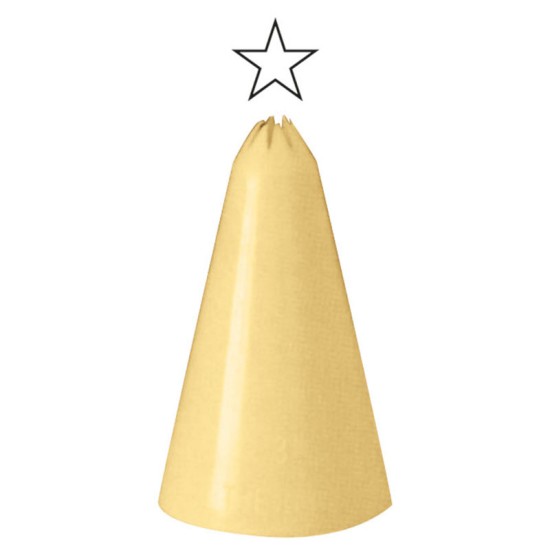 Polycarbonate Star Set 6 Icing Nozzles 
