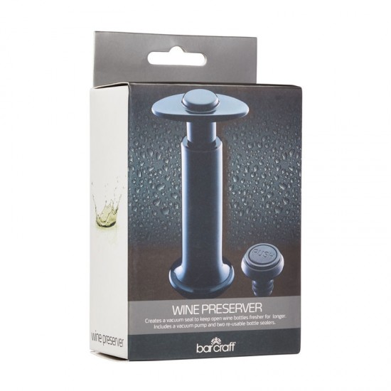 Wine Pump & Stopper Set