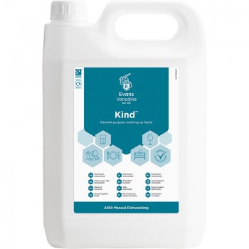 Evans Kind Washing Up Liquid 5lt