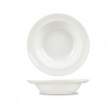 Churchill White Rimmed Fruit Bowl