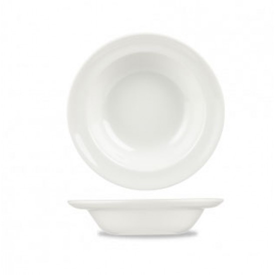 Churchill White Rimmed Fruit Bowl