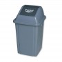 Ressol Heavy Duty Push Top Bin 100lt