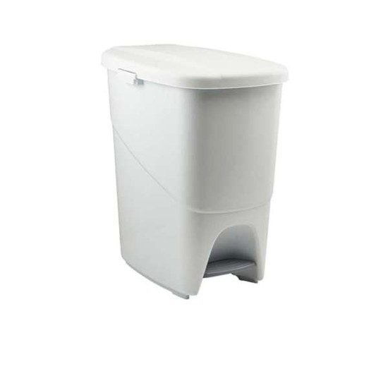 Polypropylene Pedal Bin 25lt White