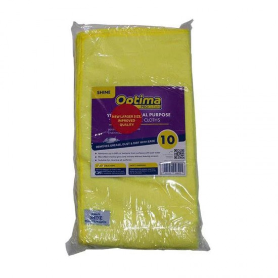 Optima Shine Microfibre Cloths