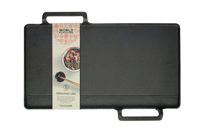 KitchenCraft World Of Flavours Cast Iron Fajita Sizzler