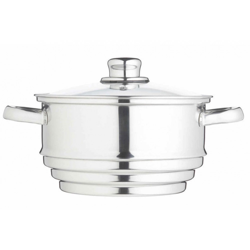 Kitchen Craft Stainless Steel Universal Steamer   Universal Steamer Action 1000x1000w 