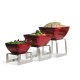 Pujadas Square Double Wall Bowl 4.9lt Red