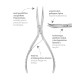 Triangle Fish Pliers Curved Blade