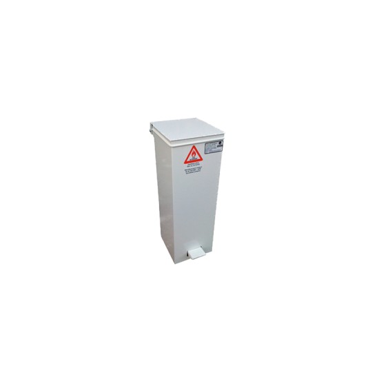 Enclosed Pedal Bin Small