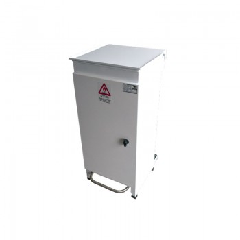 Enclosed Front Loading Pedal Bin