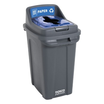 Dosco 70lt Recycling Bin Paper - Blue