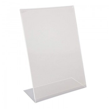 Perspex Menu Holder A4 Angled