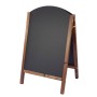 Curved Oak Frame A-Board