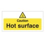 Hygiene Sticker Caution Hot Surface