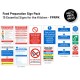 Catering Hygiene Food Preparation Area Pack15