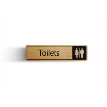 Toilet Sign with Symbol