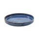 Aqua Blue Terra Porcelain Presentation Plates Med