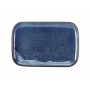 Aqua Blue Terra Porcelain Rectangular Plates