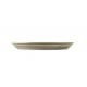 Matt Grey Terra Porcelain Coupe Plates