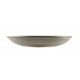 Matt Grey Terra Porcelain Deep Coupe Plates