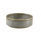 Matt Grey Terra Porcelain Presentation Bowls