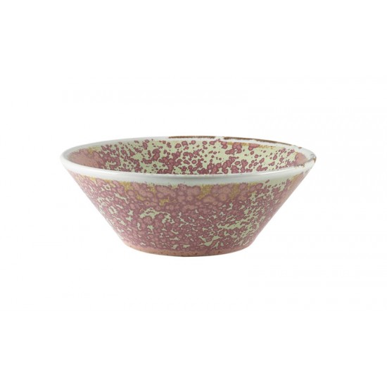 Rose Terra Porcelain Conical Bowls