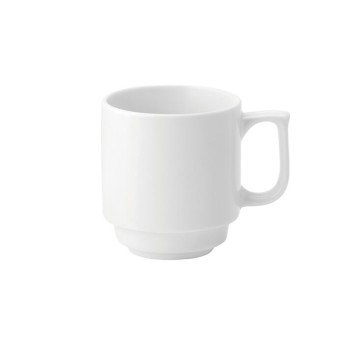 Pure White Stacking Mug 10oz