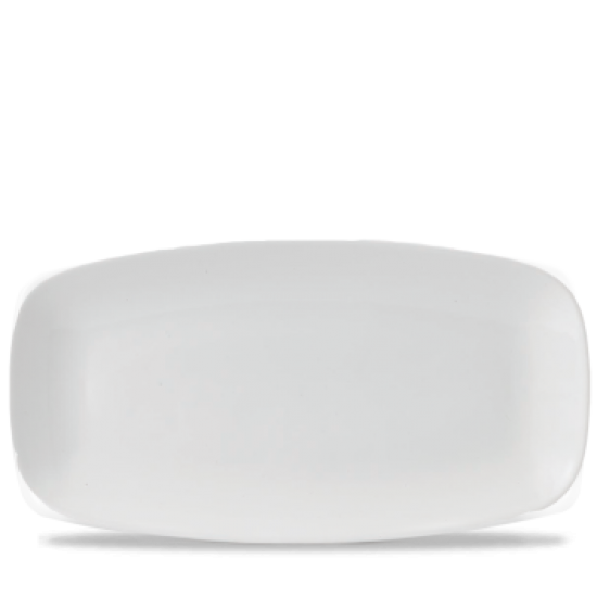 Churchill White X Squared Oblong Plate