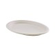 Bagasse Compostable Oval Plate