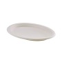 Bagasse Compostable Oval Plate