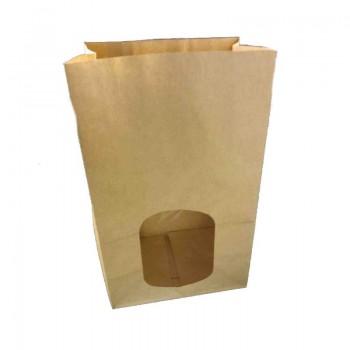 Kraft Treat Bag With Window 