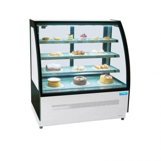 Unifrost Curved Display Fridge 335lt