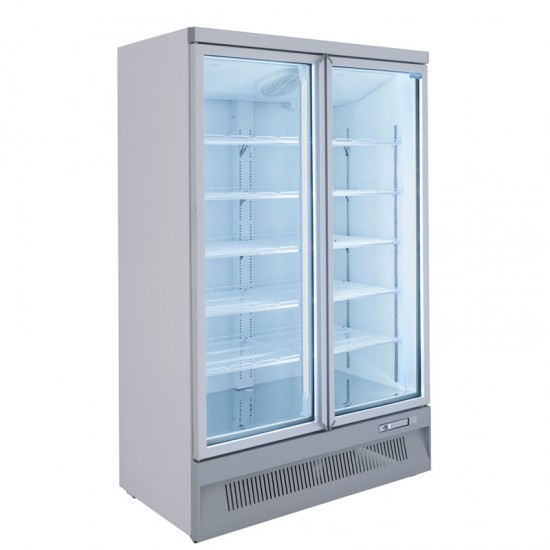 Hi Viz Vertical Display Freezer Two Door