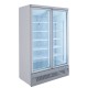 Hi Viz Vertical Display Freezer Two Door