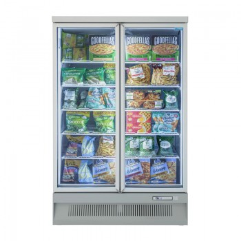 Hi Viz Vertical Display Freezer Two Door