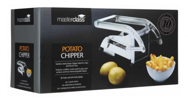 KitchenCraft Potato Chipper with Interchangeable Blades – CookServeEnjoy