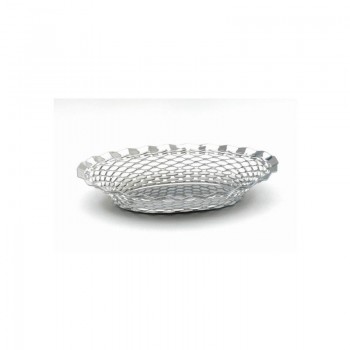 Stainless Steel Oval Basket