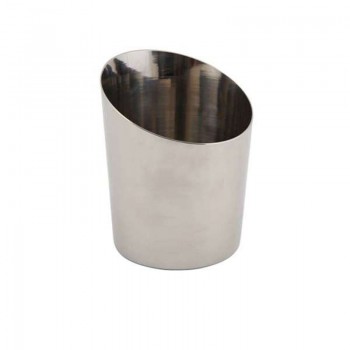 Plain Angled Serving Cone