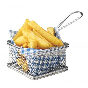 Stainless Steel Serving Fry Baskets 