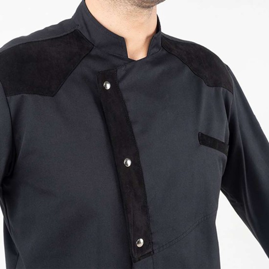 Giblors Goose Chefs Jacket Black