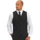 Unisex Black Waistcoat