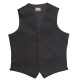 Unisex Black Waistcoat