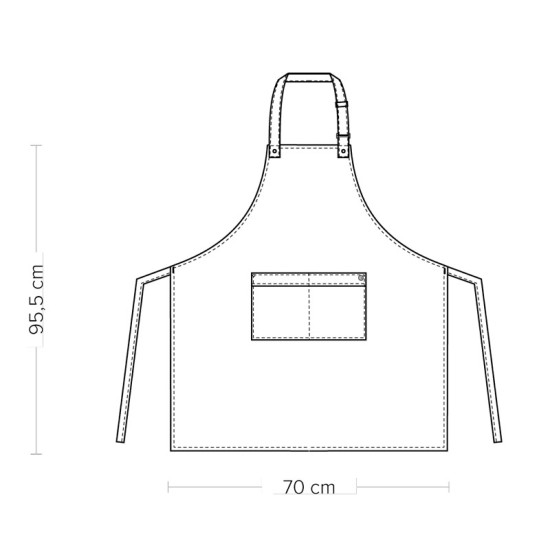 Giblors Ohio Bib Apron