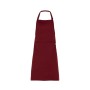 Giblors Zante Bib Apron Burgundy