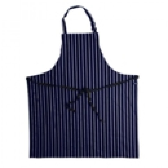 Denny's  Striped Cotton Apron